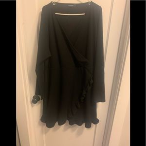 PrettyLittleThing Black Dress Size 22